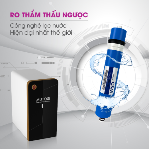 Máy lọc nước Mutosi để gầm MP-370U