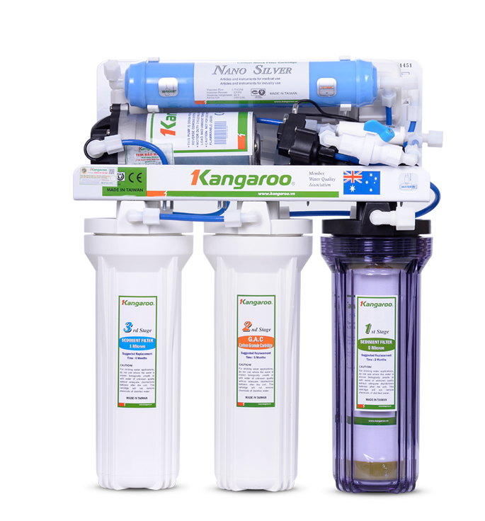 Cấu tạo của máy lọc nước RO