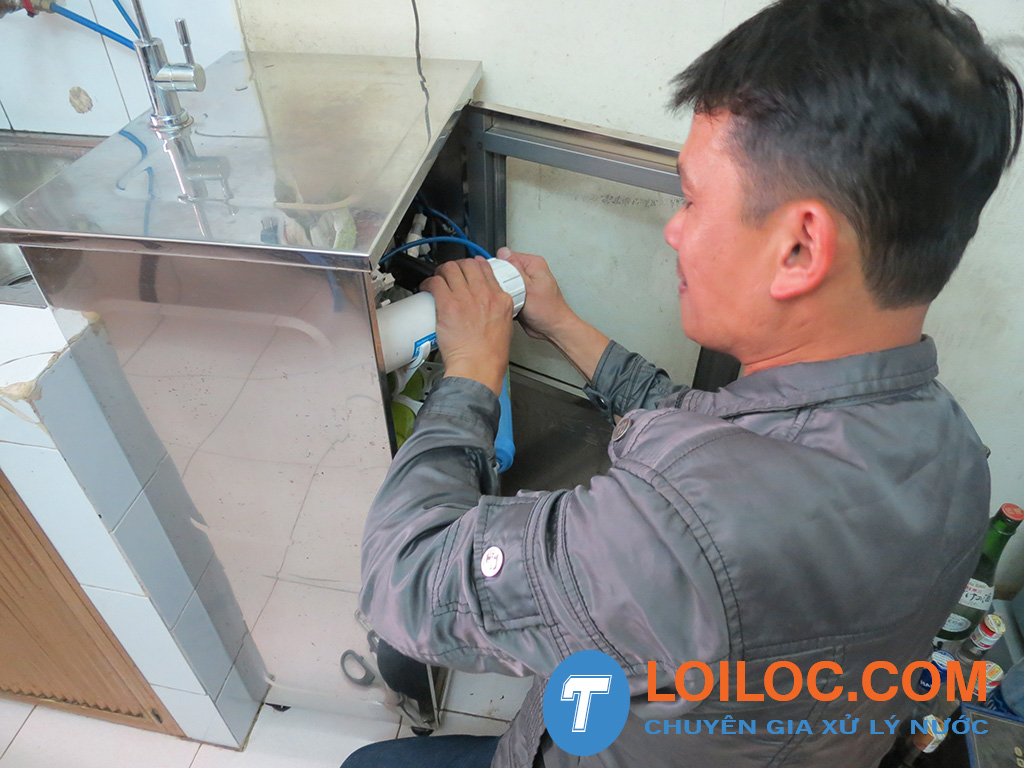 Máy lọc nước RO kangaroo bị tắc