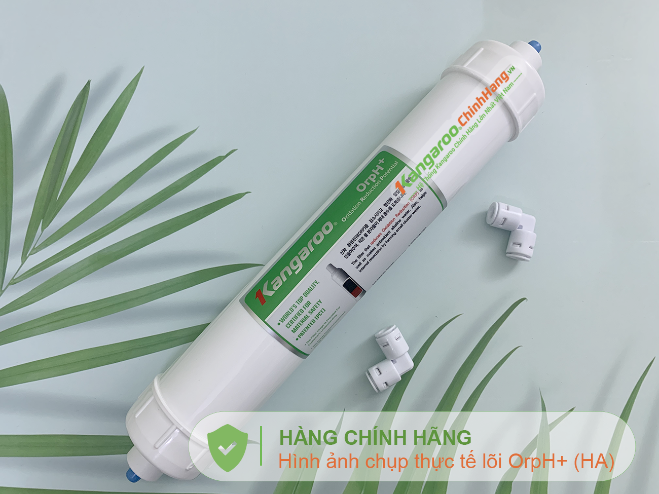 Hình ảnh thực tế Lõi lọc nước Kangaroo Hydrogen số 6 OrpH + (HA)