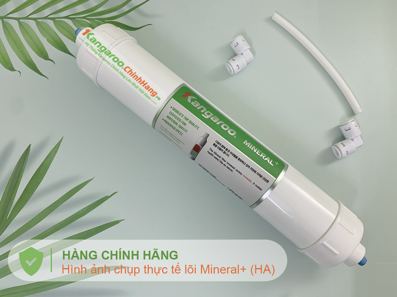 Hình ảnh của Lõi lọc nước Kangaroo Hydrogen số 8 Mineral + (HA) Hình ảnh của Lõi lọc nước Kangaroo Hydrogen số 8 Mineral + (HA)