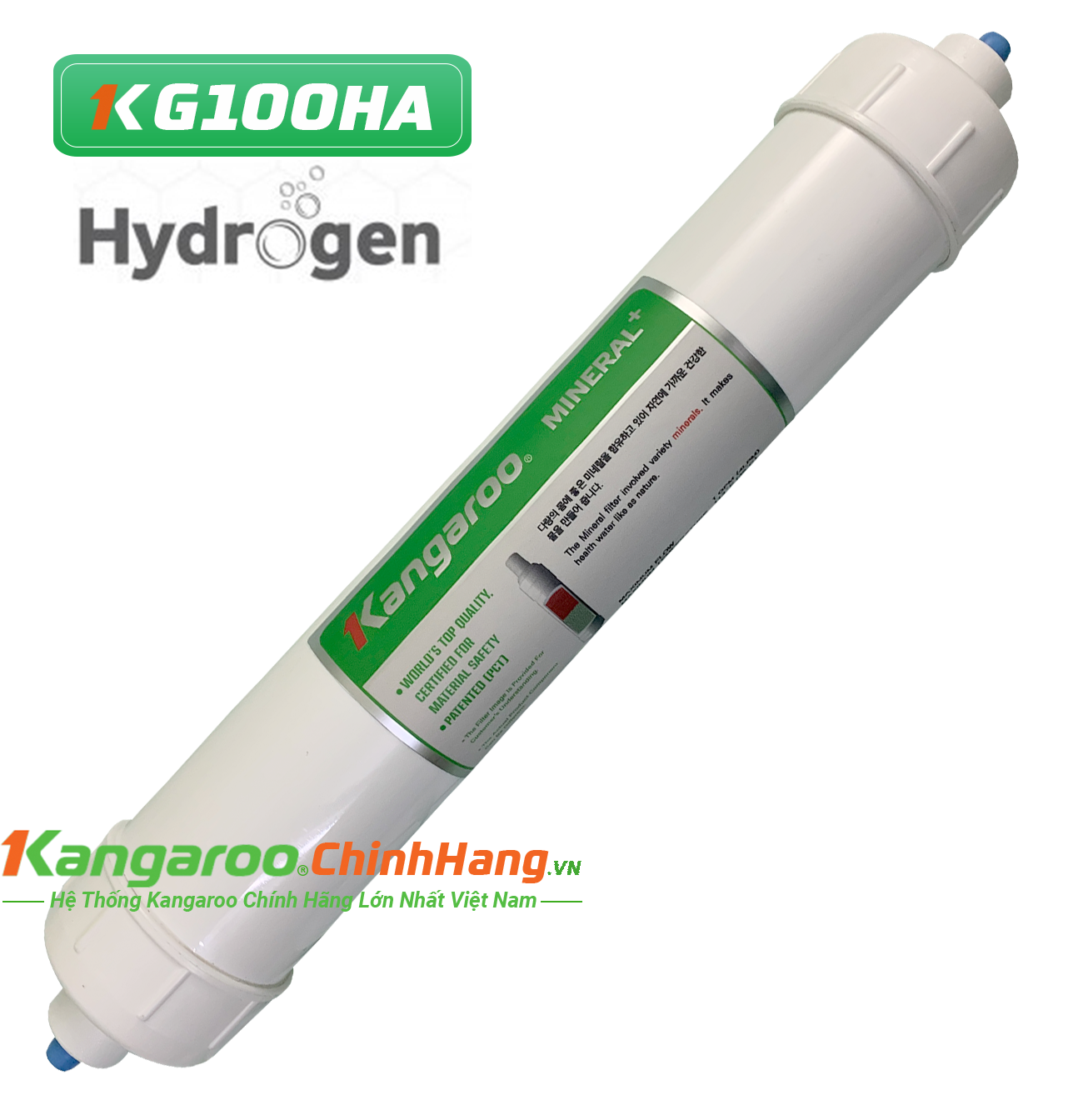Lõi lọc nước Kangaroo Hydrogen số 8 Mineral + (HP)