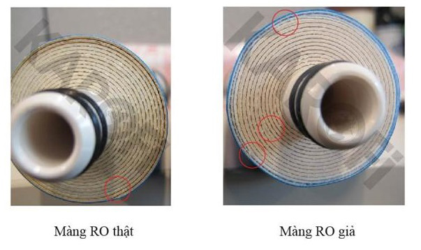 Màng RO thật giả 2