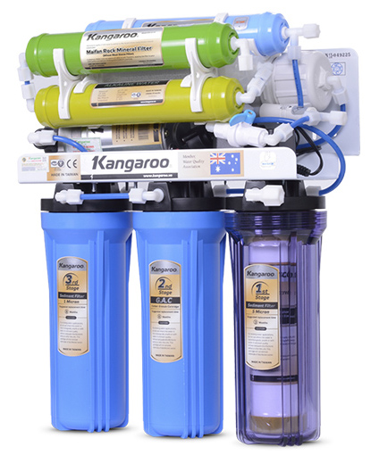 Máy lọc nước Kangaroo 8 lõi KG108 Không Vỏ