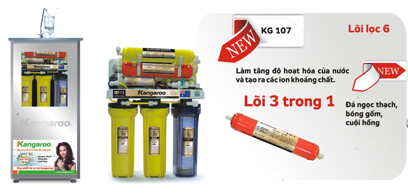 Máy lọc nước Kangaroo KG107 Máy lọc nước Kangaroo KG107