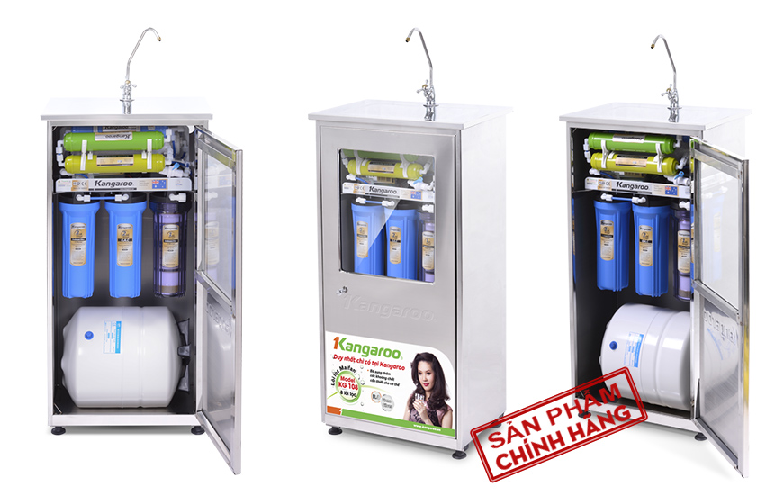 Máy lọc nước Kangaroo 8 lõi KG108 có vỏ Máy lọc nước Kangaroo 8 lõi KG108 có vỏ