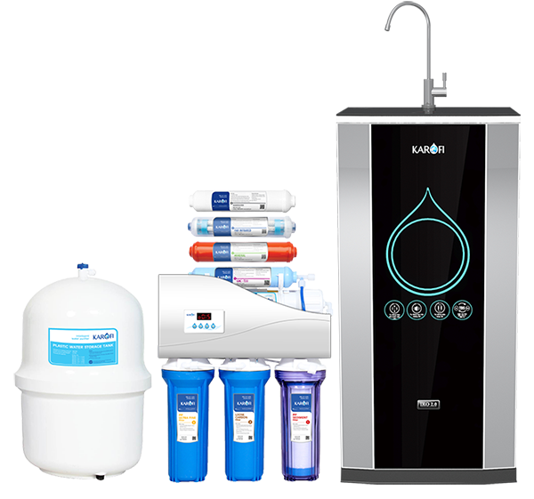 Máy lọc nước Karofi thông minh 8 lõi iRO 2.0 K8IQ-2