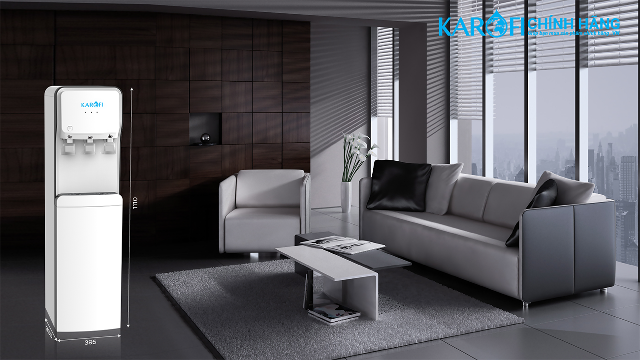 Máy lọc nước nóng lạnh Karofi HC18-RO