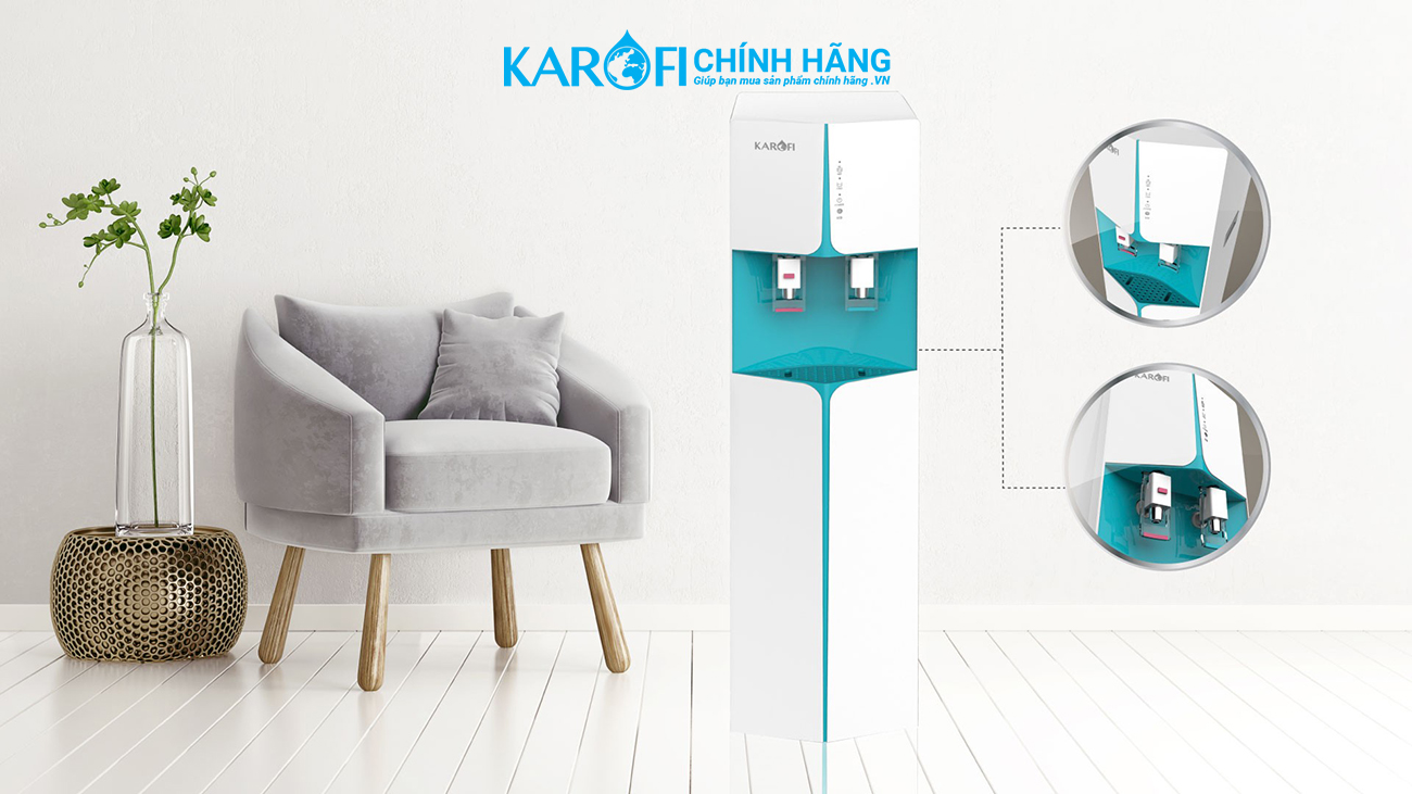 Máy làm nóng lạnh nước uống Karofi HCV362