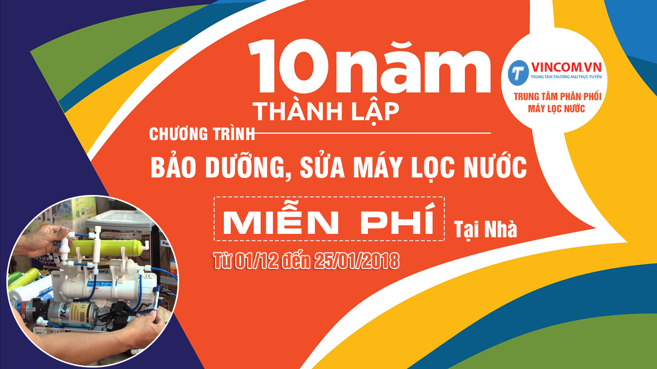 Sửa máy lọc nước miễn phí tại nhà