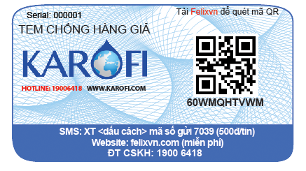 Tem chống hàng giả karofi