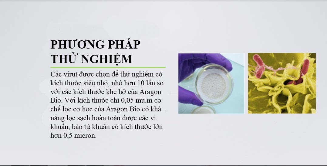 Lõi lọc nước Geyser Số 2 - Lõi Aragon Bio