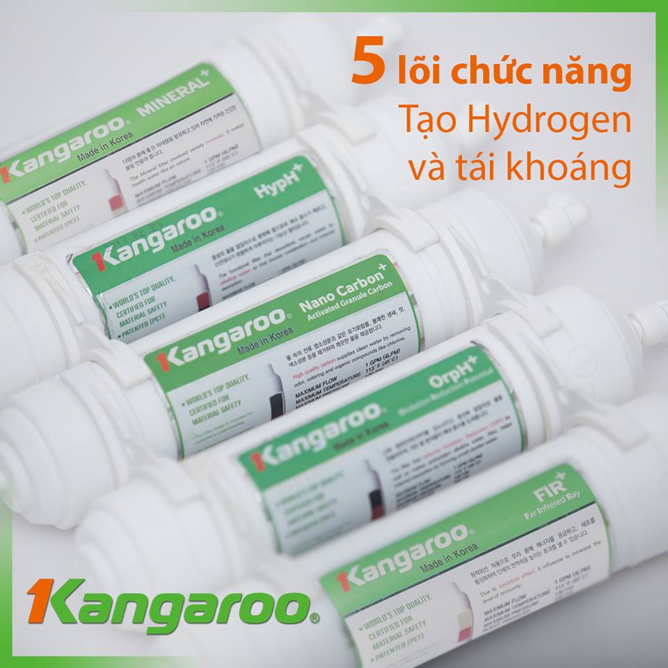 Bộ lõi lọc nước Kangaroo Hydrogen