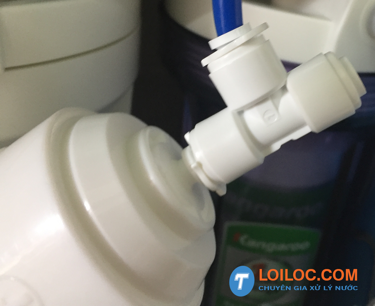 Cút nối lõi lọc nước Kangaroo Hydrogen tự hàn kín