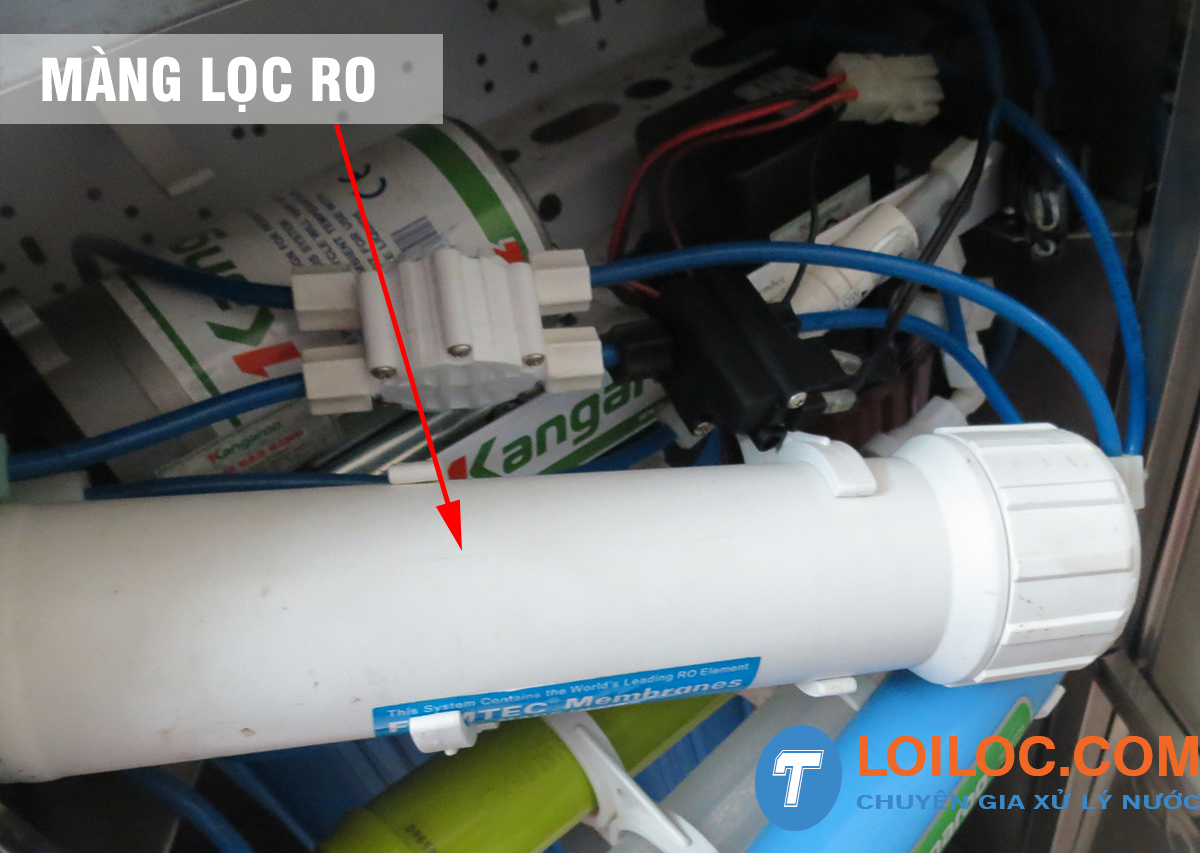 Màng lọc nước RO bị tắc
