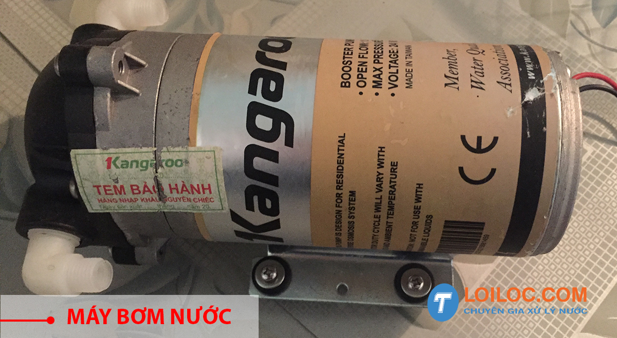 Máy bơm máy lọc nước bị hỏng