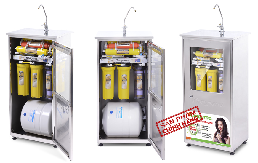 Máy lọc nước Kangaroo KG107 7 lõi có vỏ Máy lọc nước Kangaroo KG107 7 lõi có vỏ