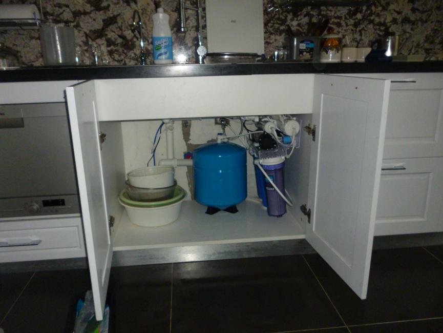 Nước thải từ máy lọc nước