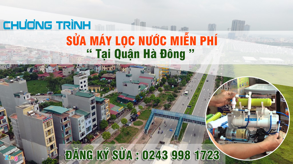 Sửa máy lọc nước miễn phí tại hà Đông