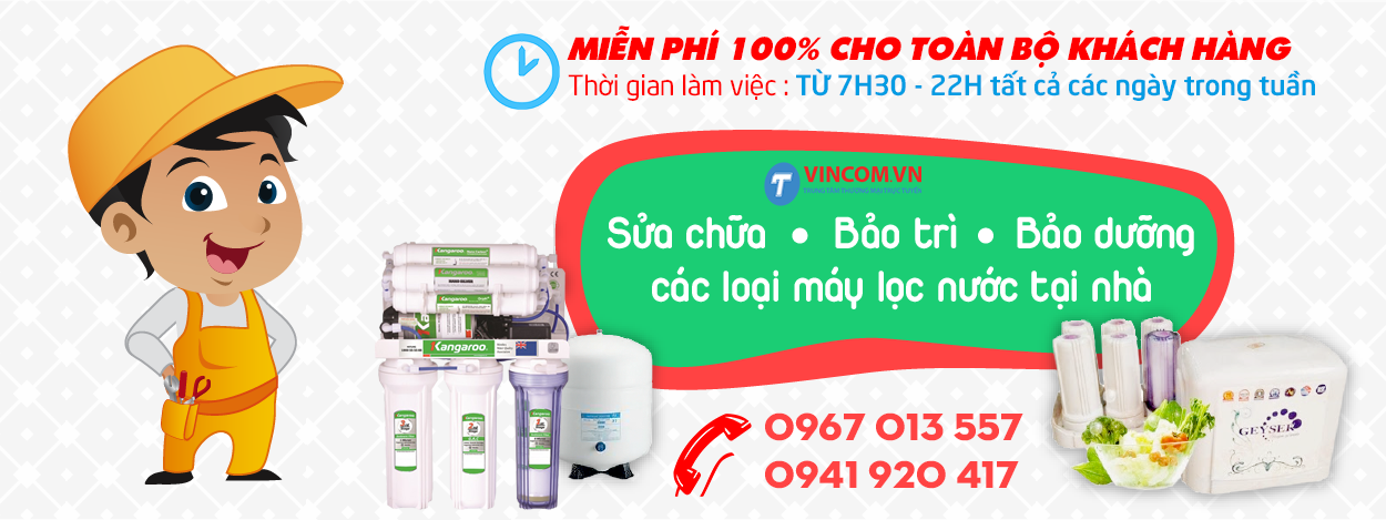 Sửa máy lọc nước tại nhà